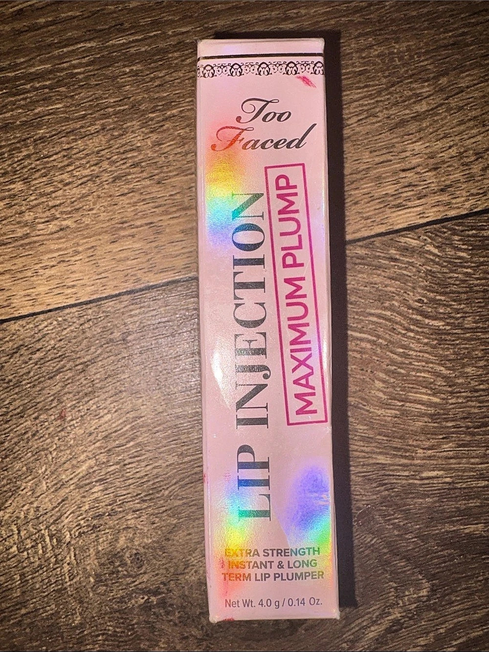 NWT Too Faced Lip Injection Maximum Plump Extra Strength Instant & Long Term Lip